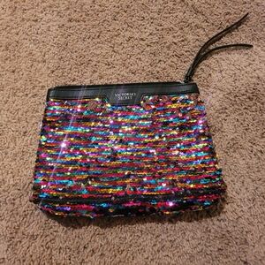 Victoria's Secret Multicolor Sequin Clutch